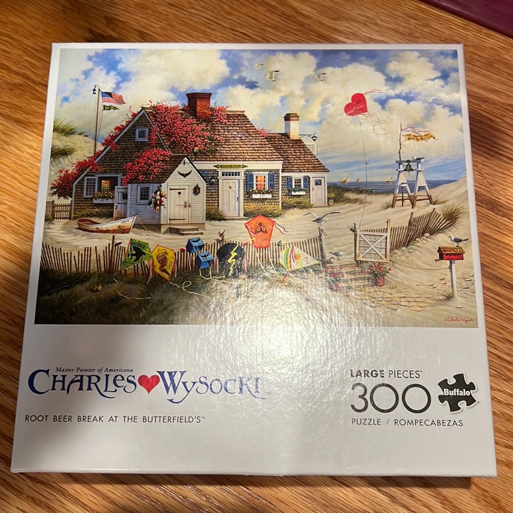 Beach scene puzzle
